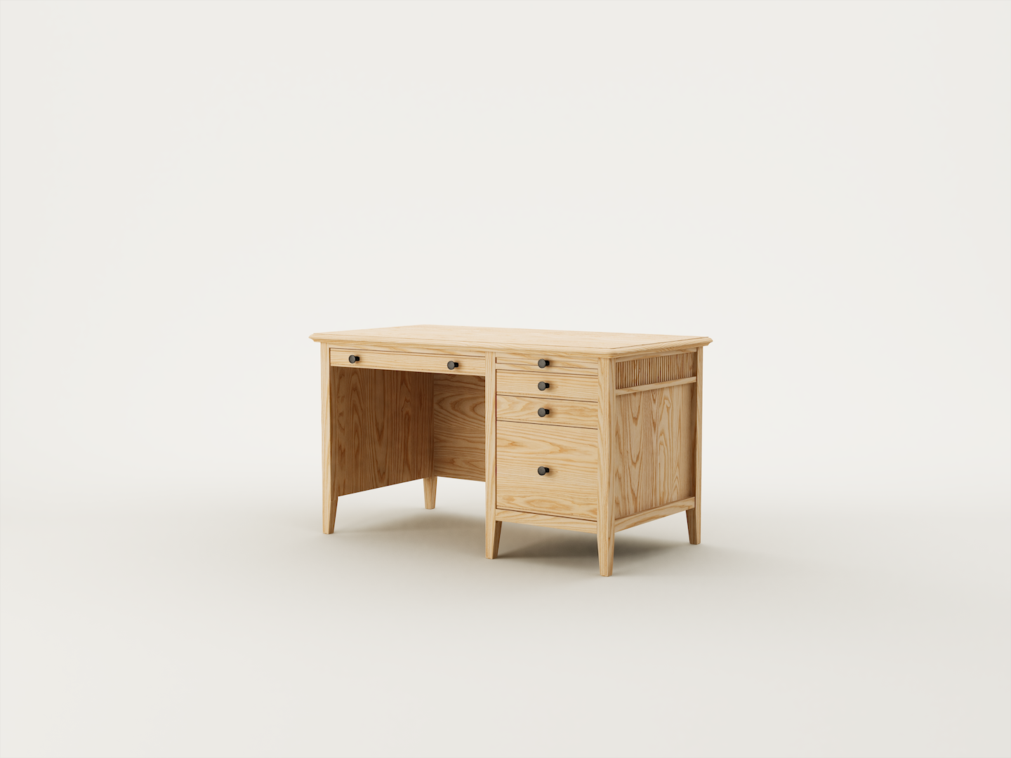 Hudson 4 Drawer Desk